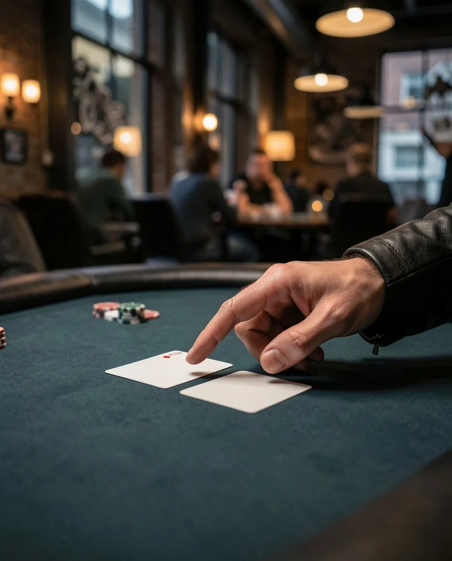 Strategische handanalyse tijdens poker clinic bij Solvieras